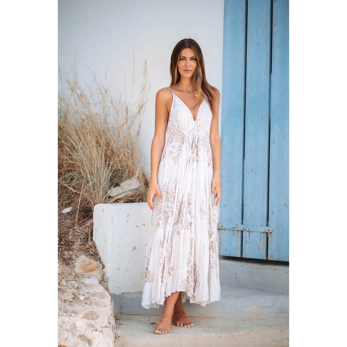 Midi-Langes Kleid Palm Beach