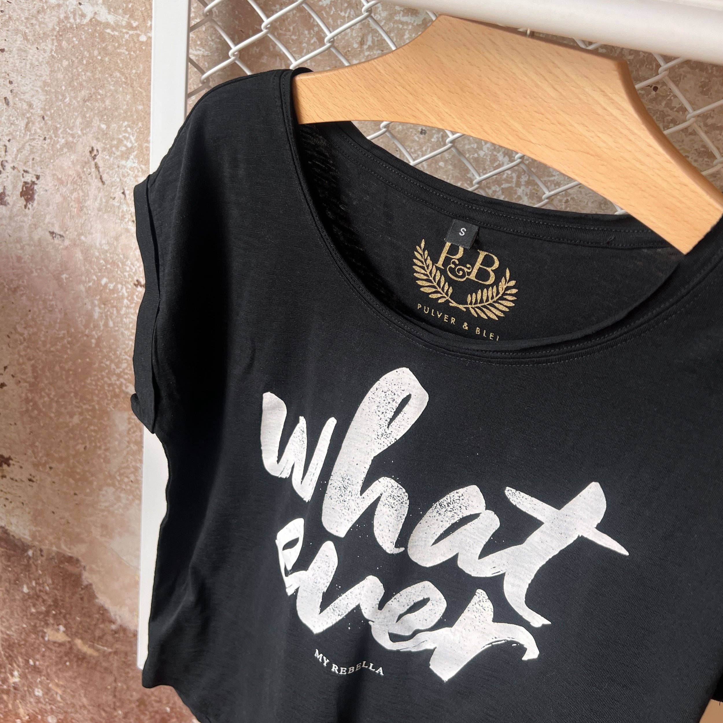 What Ever - Fashion Shirt Black