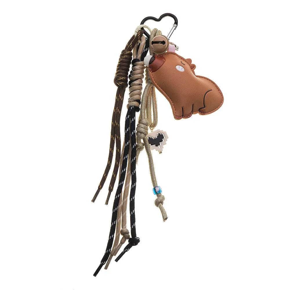 Bag Charm Capybara – Süßer Taschen- & Schlüsselanhänger