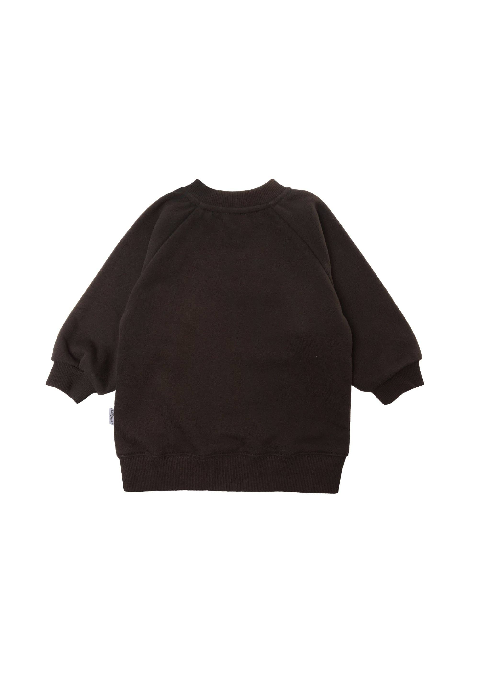 Sweatshirt in braun mit Print "Ciao Kakao"