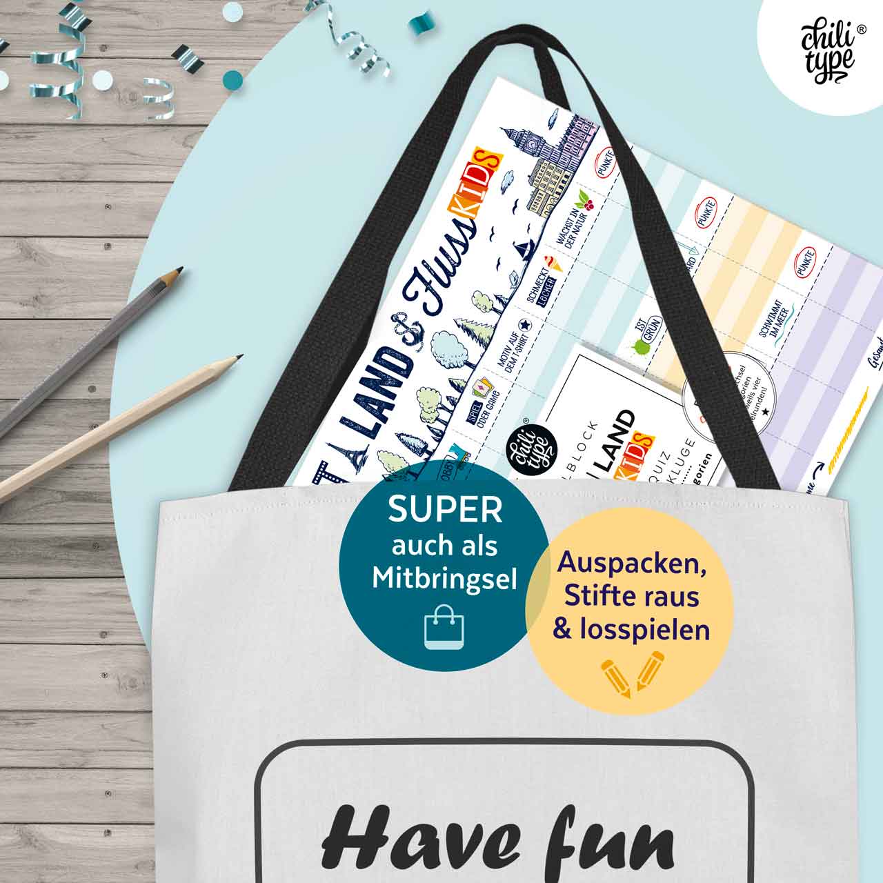 Stadt-Land-Fluss Kinder-Edition DIN A3
