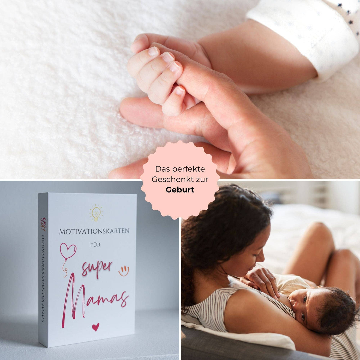 Motivationskarten für Mamas – 40 Karten in Geschenkbox
