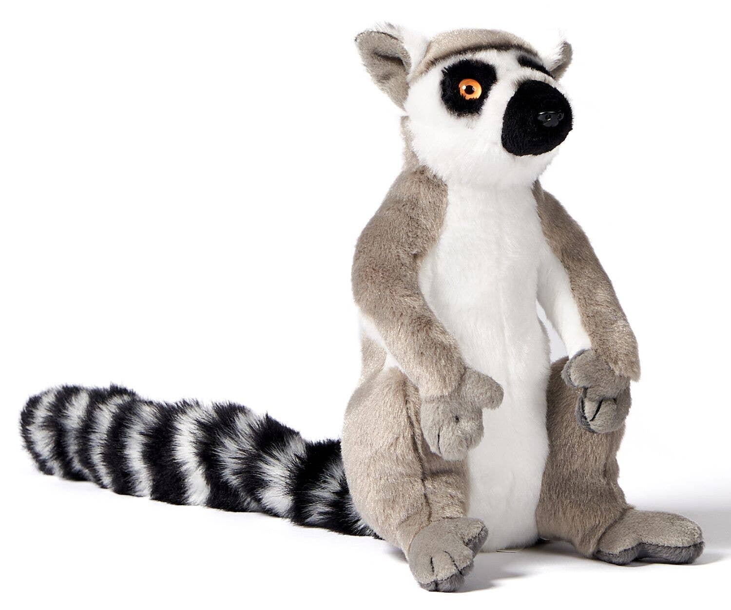 Katta-Lemur, sitzend (ohne Klett) - Kuschel-/Plüschtier