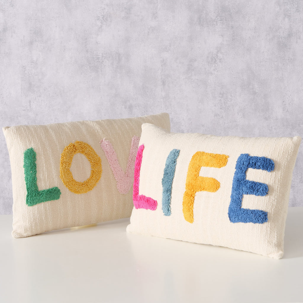 Kissen Love Life 2 Stück