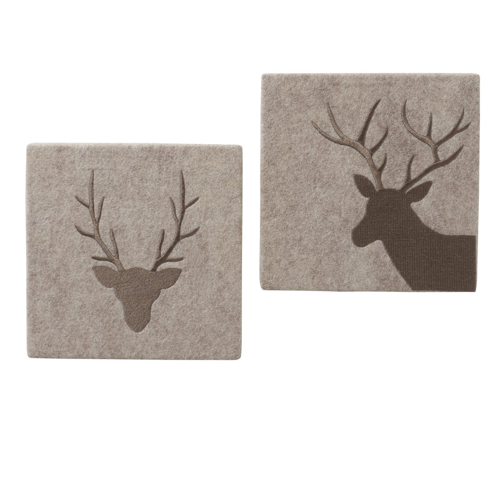 Bilder Hirsch 2 Stück versch. Motiv