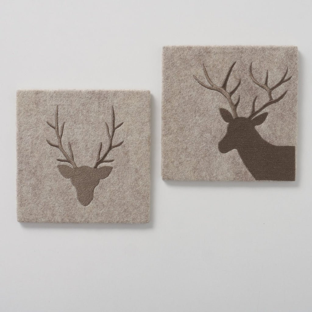 Bilder Hirsch 2 Stück versch. Motiv