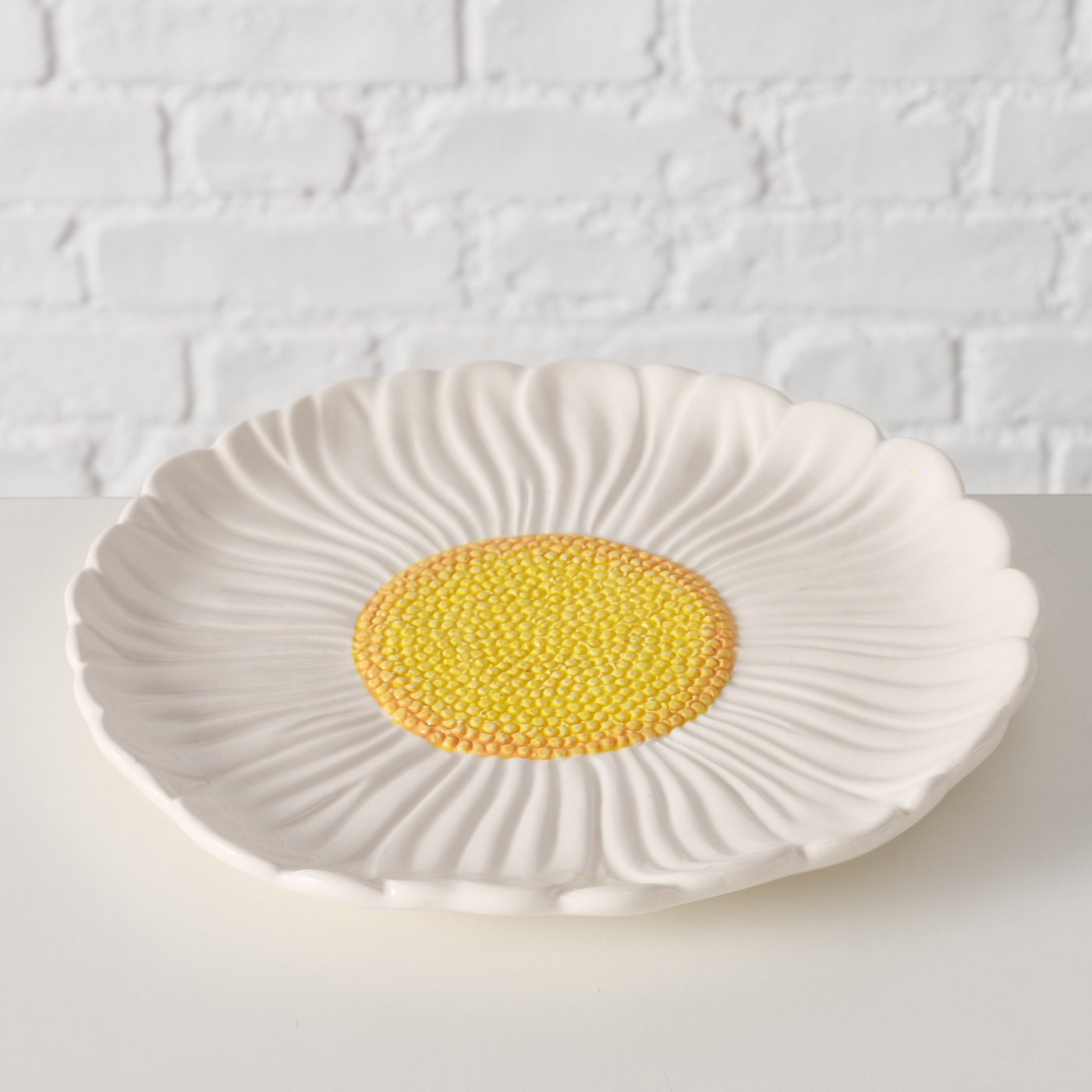 Teller Daisy Blütendesign