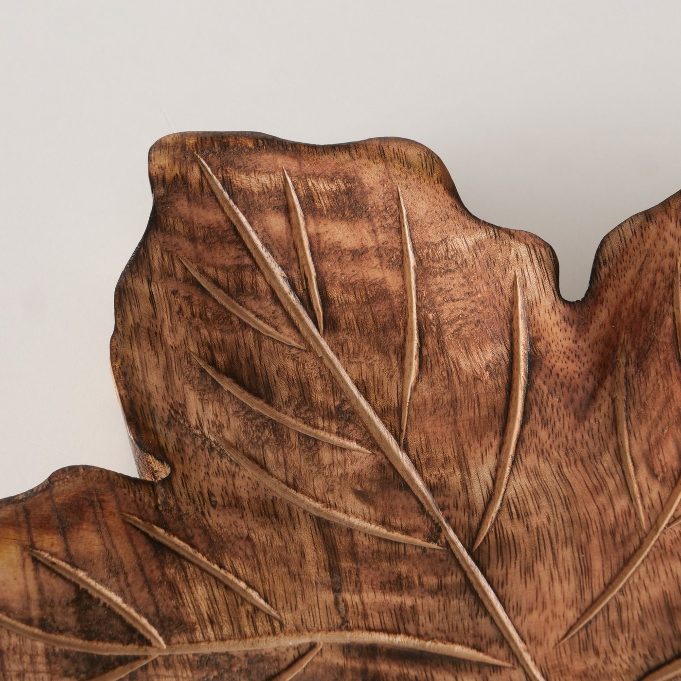 Schale Mapla Holz Herbstdeko