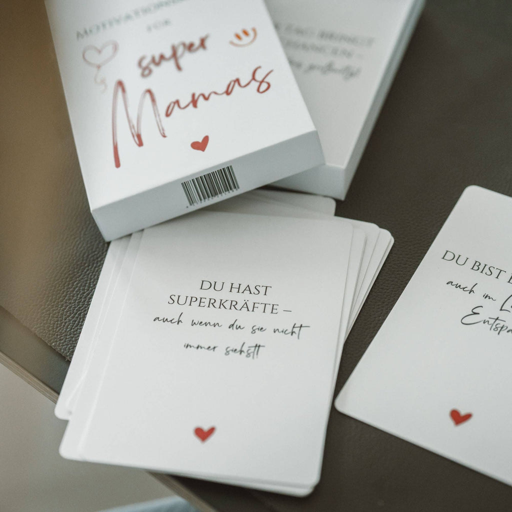 Motivationskarten für Mamas – 40 Karten in Geschenkbox