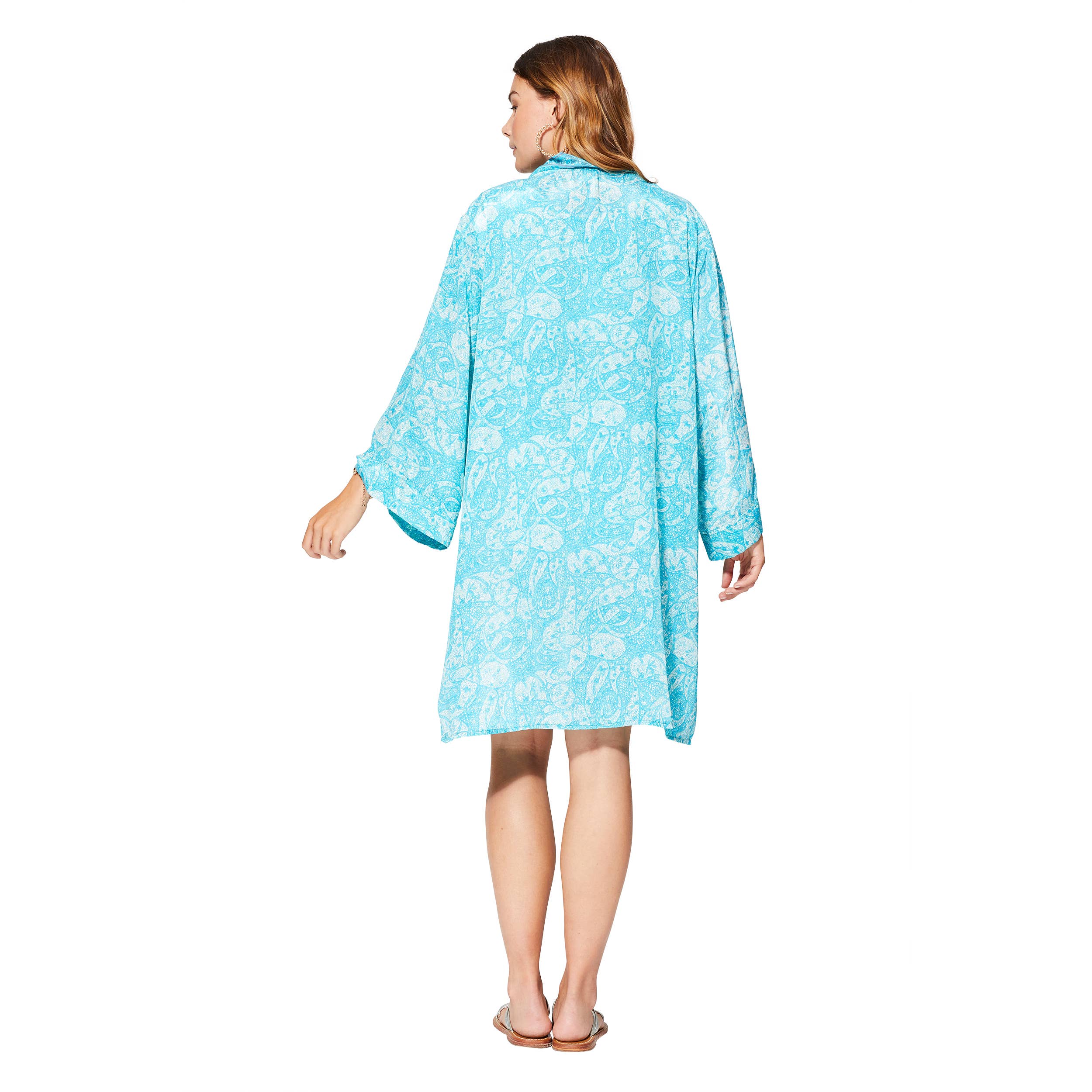 SOMMERKIMONO MIT MITTELLANGEN 3/4-ÄRMELN MCKIM0008C
