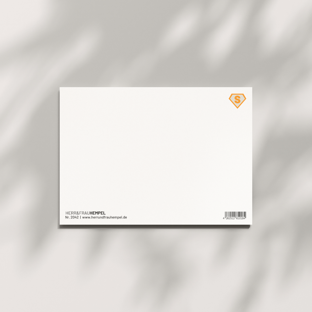 Postkarte „SUPERKIND“ – Glückwunschkarte zur Ermutigung & Anerkennung