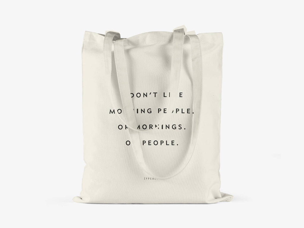 Baumwolltasche / Morning People