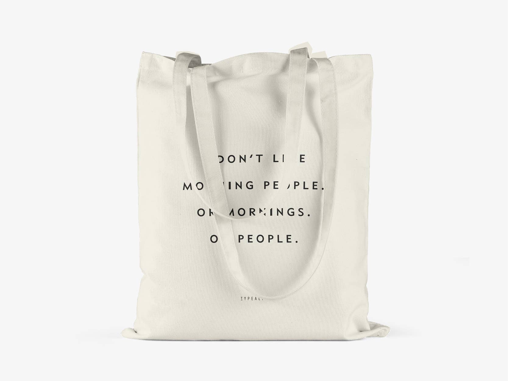 Baumwolltasche / Morning People