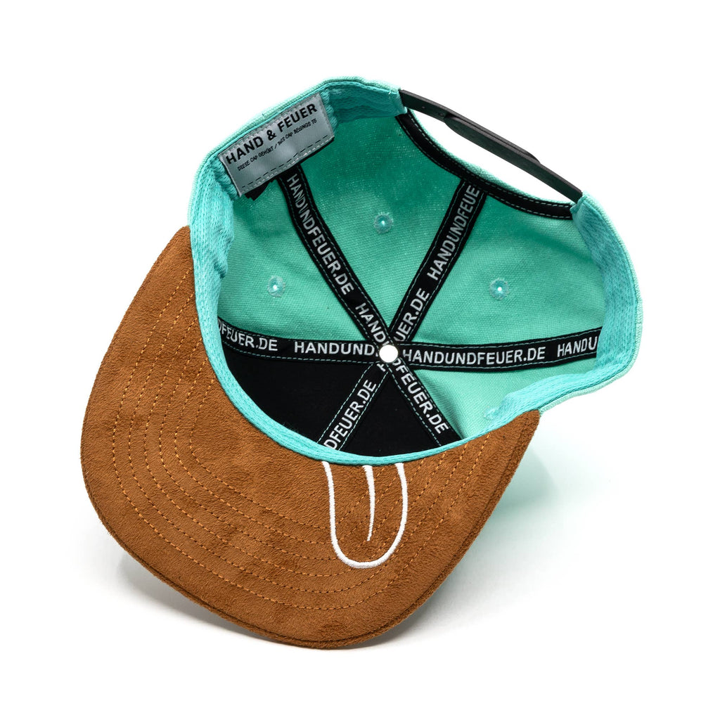 Frechdachs Snapback Cap Kinder - Mint Canvas (Kids L)