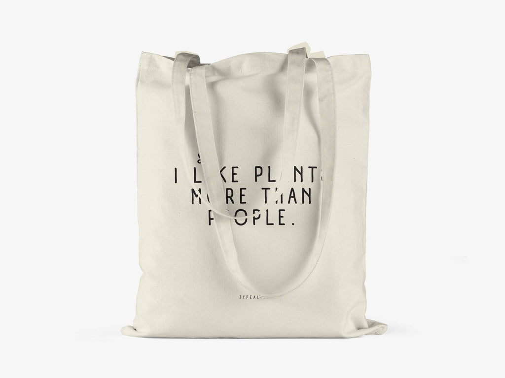 Baumwolltasche / I Like Plants