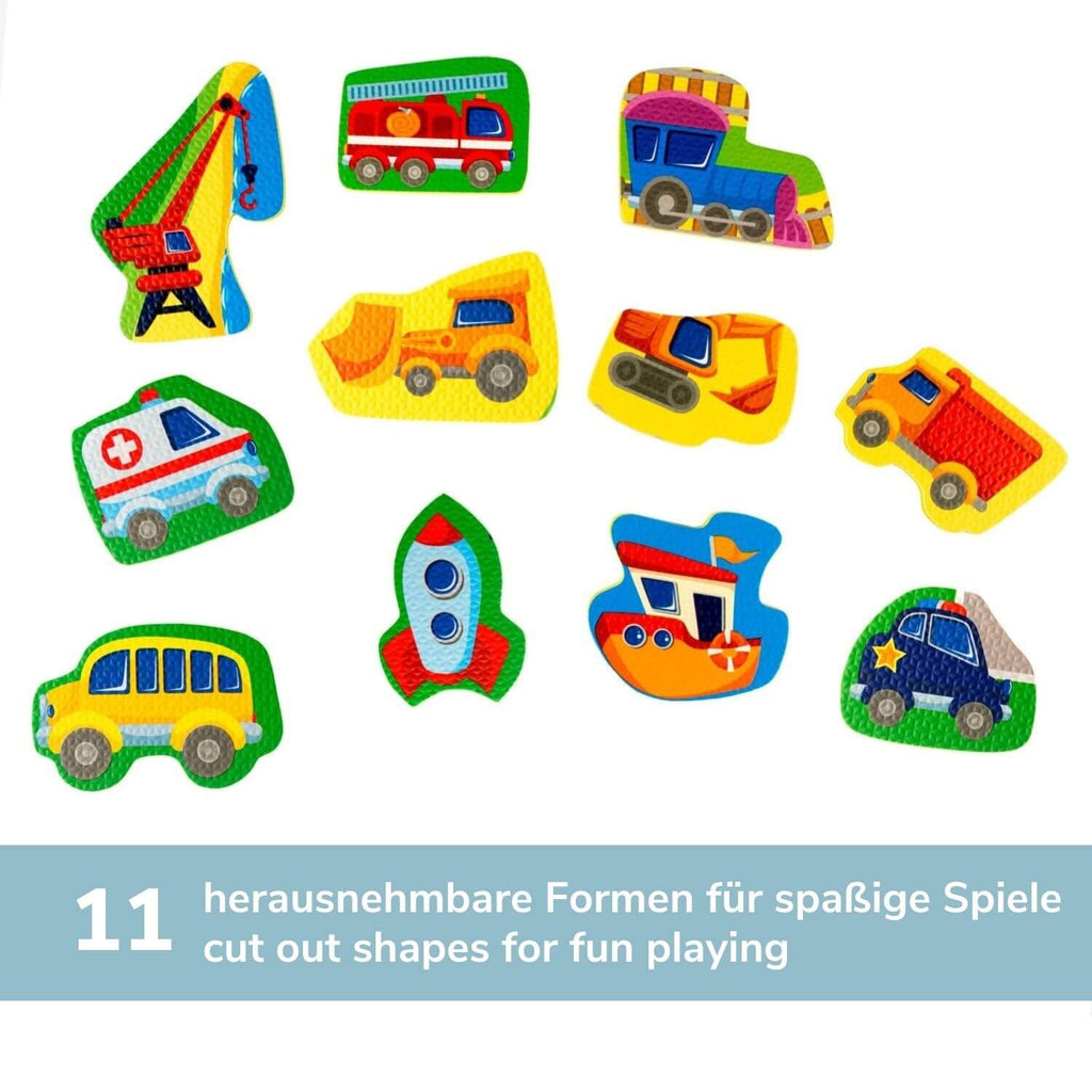 Hakuna Mattschaum-Spielmatte „City“ 1,2 x 1,2 m