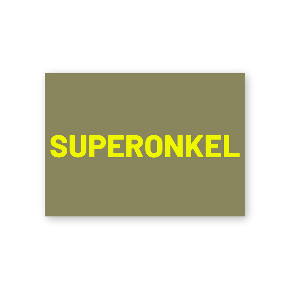 Postkarte - SUPERONKEL