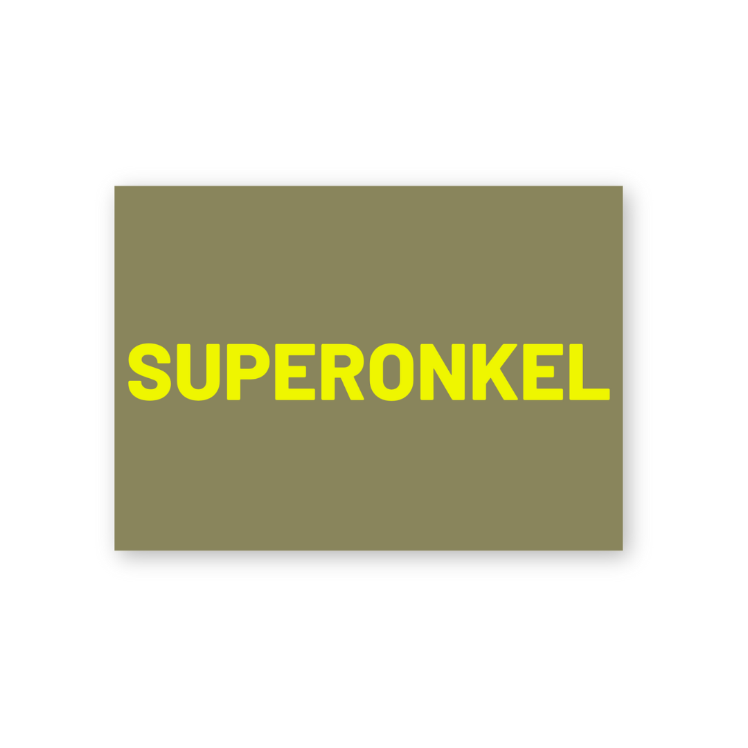 Postkarte - SUPERONKEL