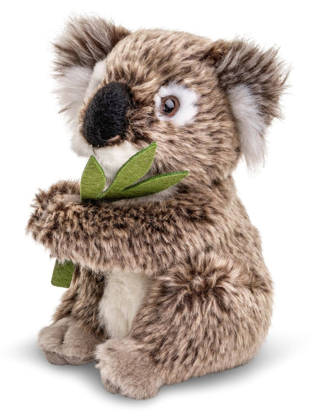 Koala mit Blatt, sitzend - 16 cm (Höhe) -Kuschel-/Plüschtier