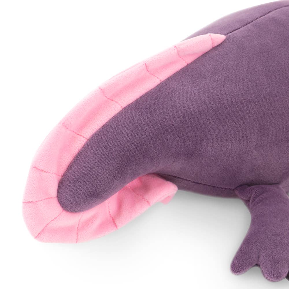 Violetter Axolotl-Plüsch 40 cm