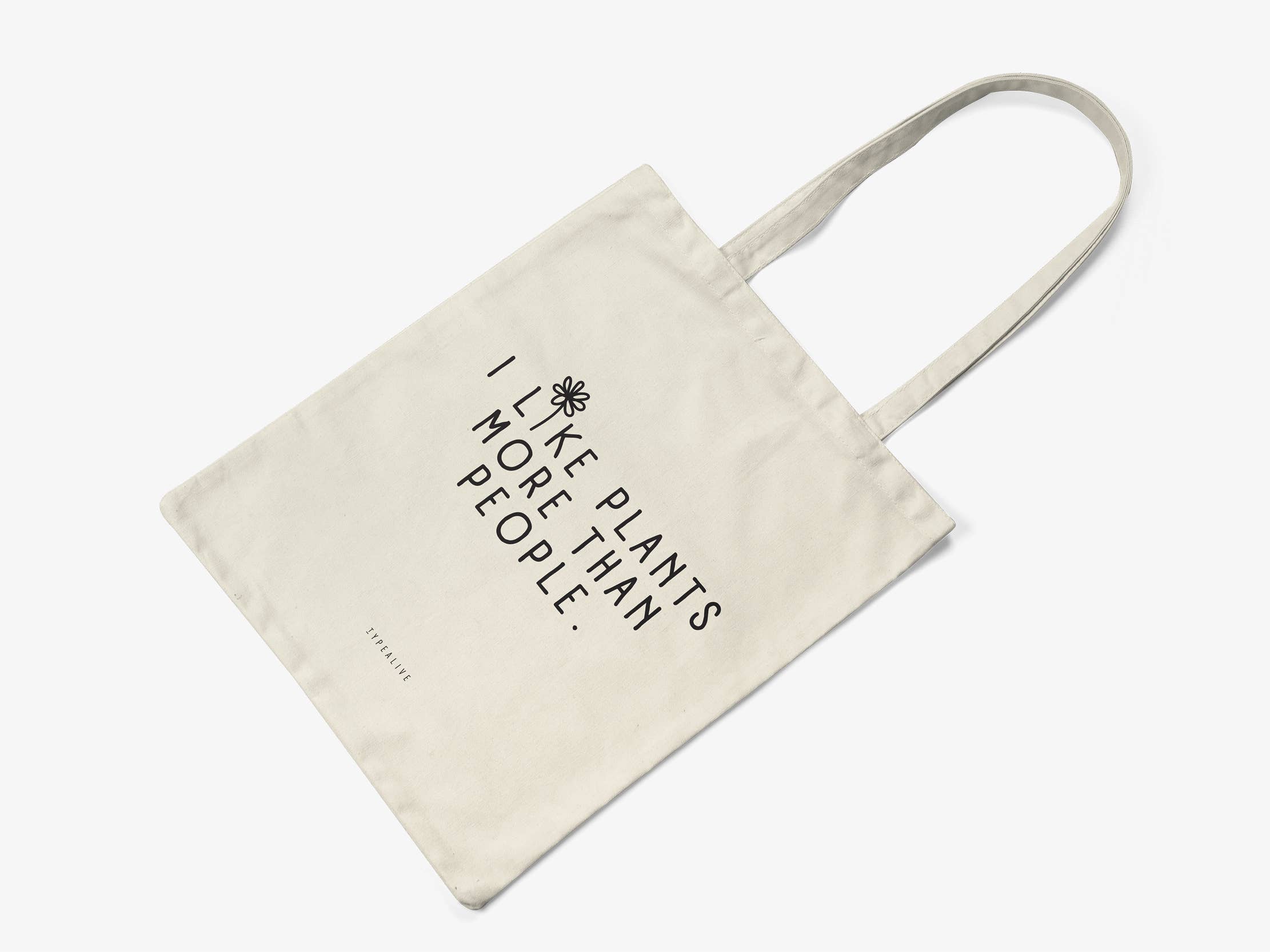 Baumwolltasche / I Like Plants
