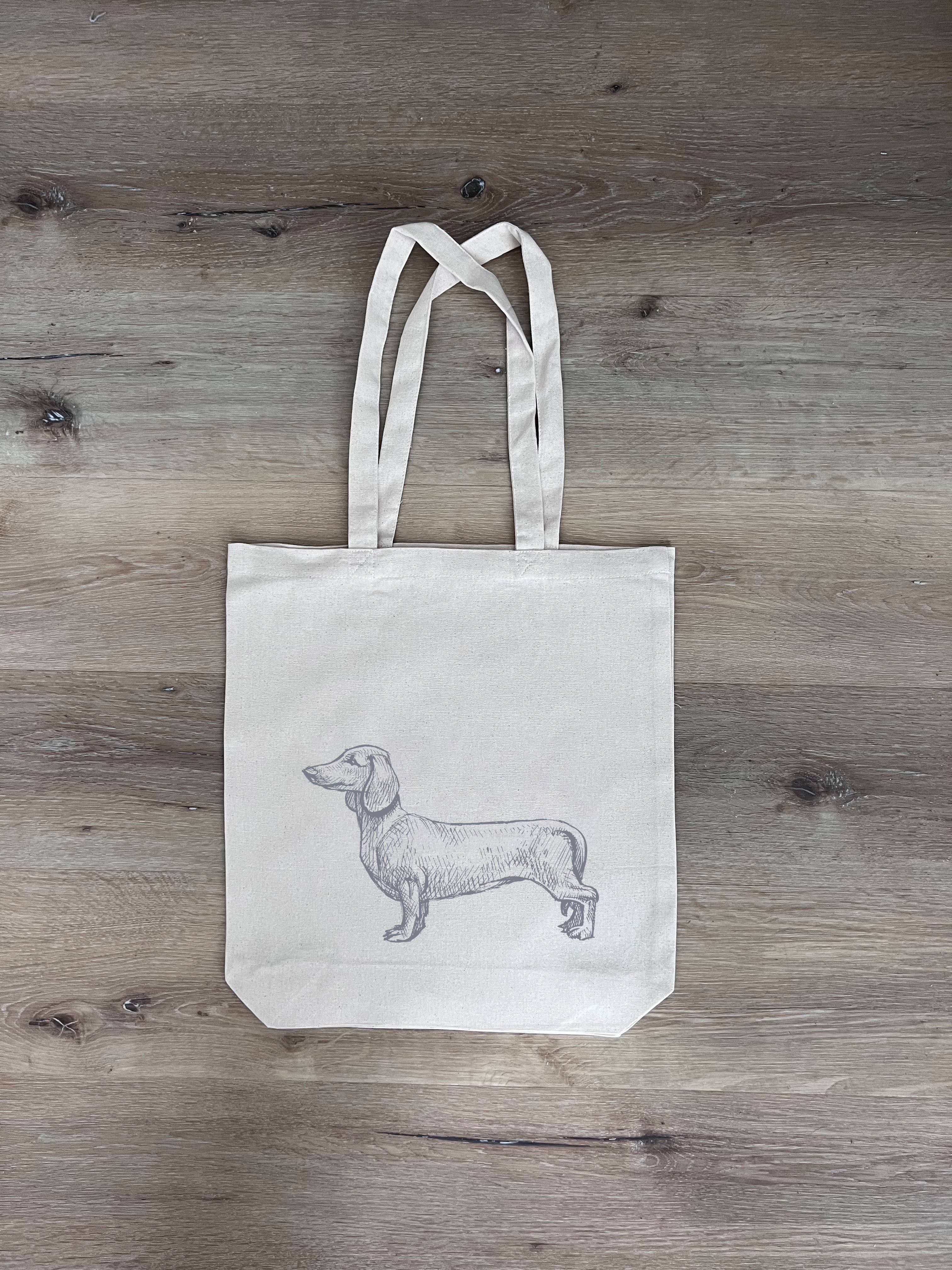 Baumwolltasche Dackel