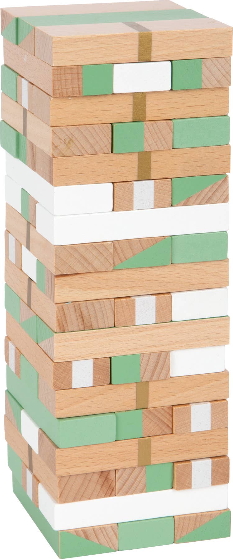 Wackelturm „Gold Edition“ | Gesellschaftsspiele | Holz