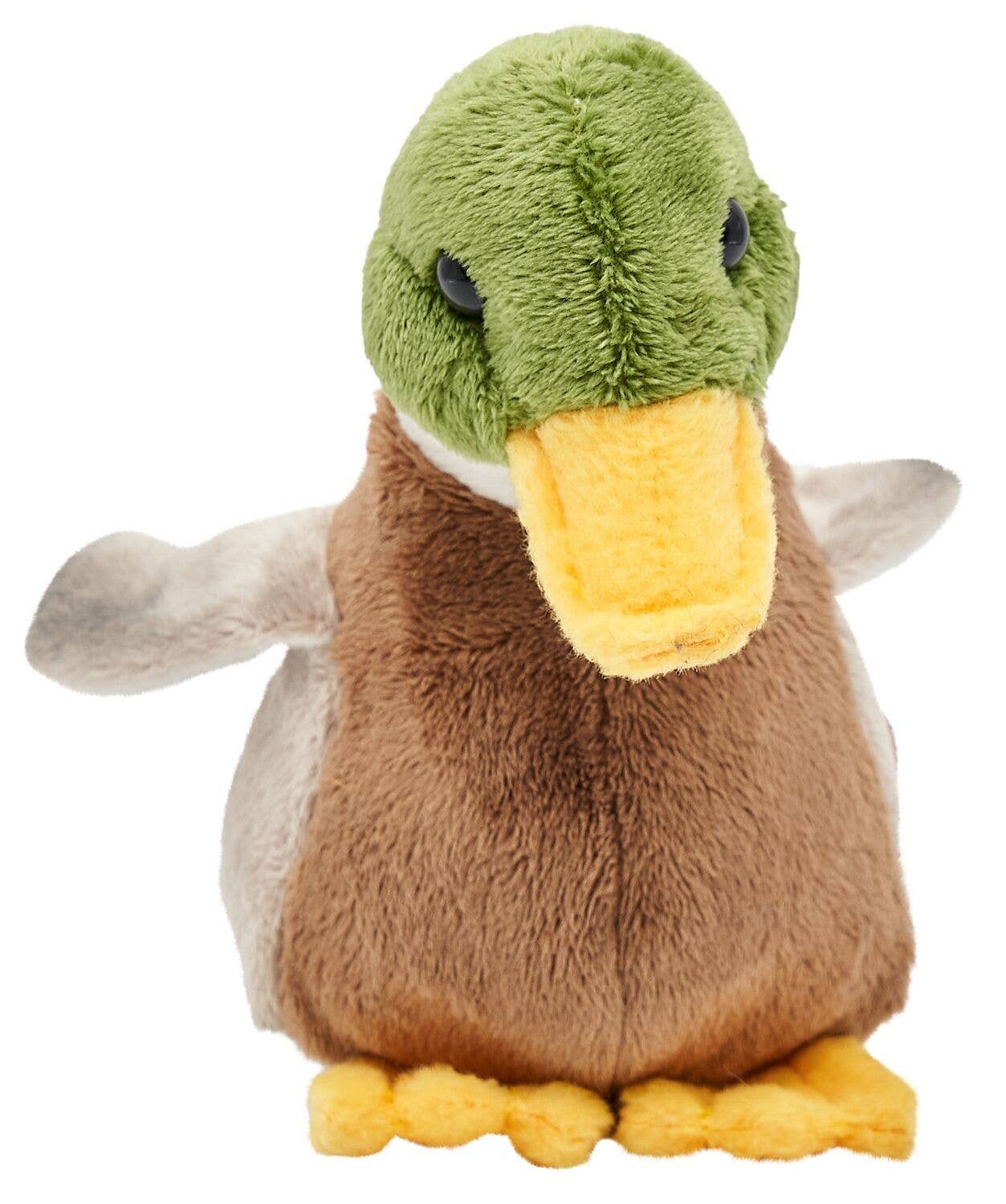 Ente mit Stimme - 16 cm (Länge) - Kuschel-/Plüschtier