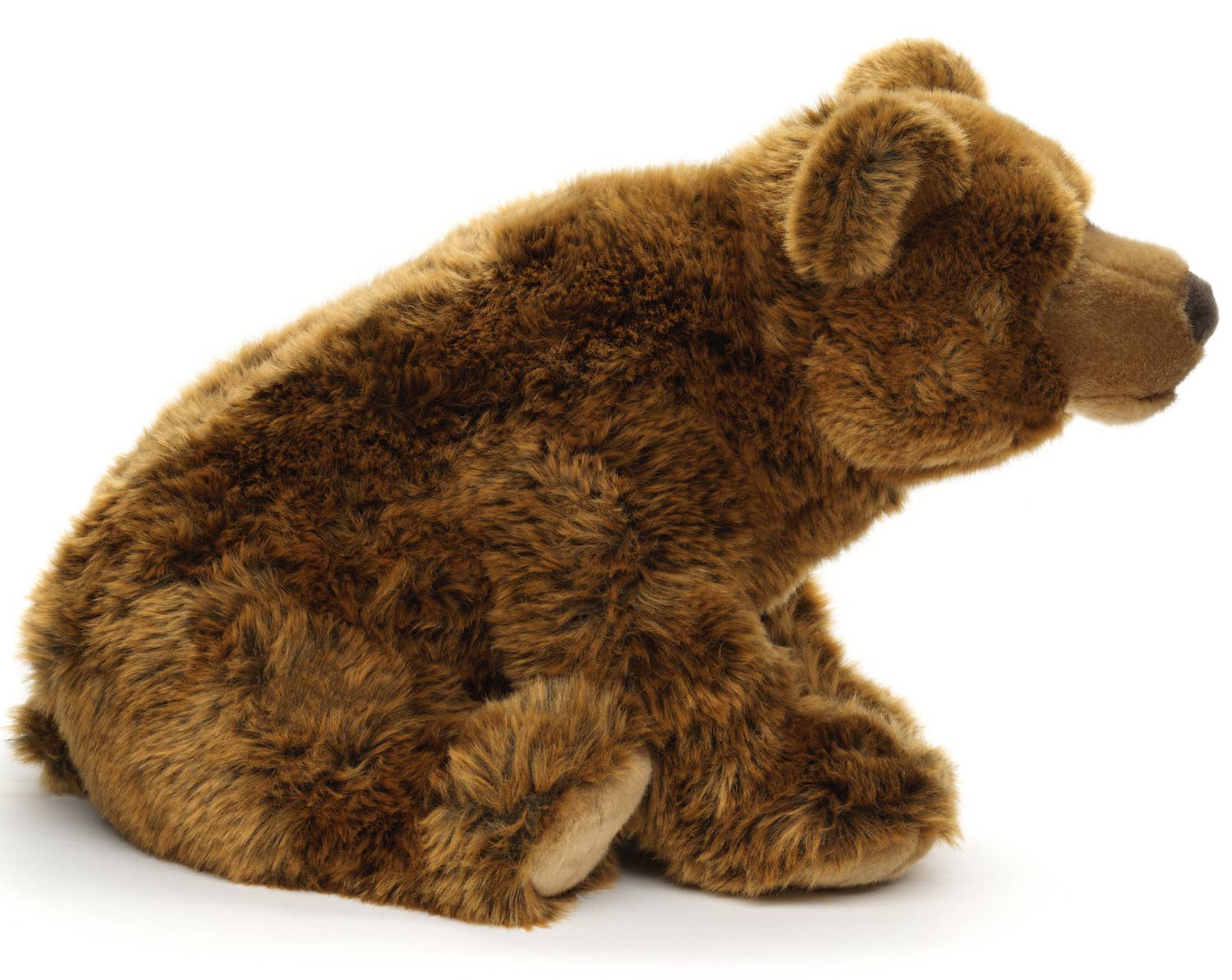 Großer Braunbär, sitzend -43 cm (Länge) -Kuschel-/Plüschtier