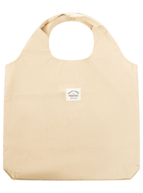 XXL Shopper "Cord" von Zwillingsherz braun