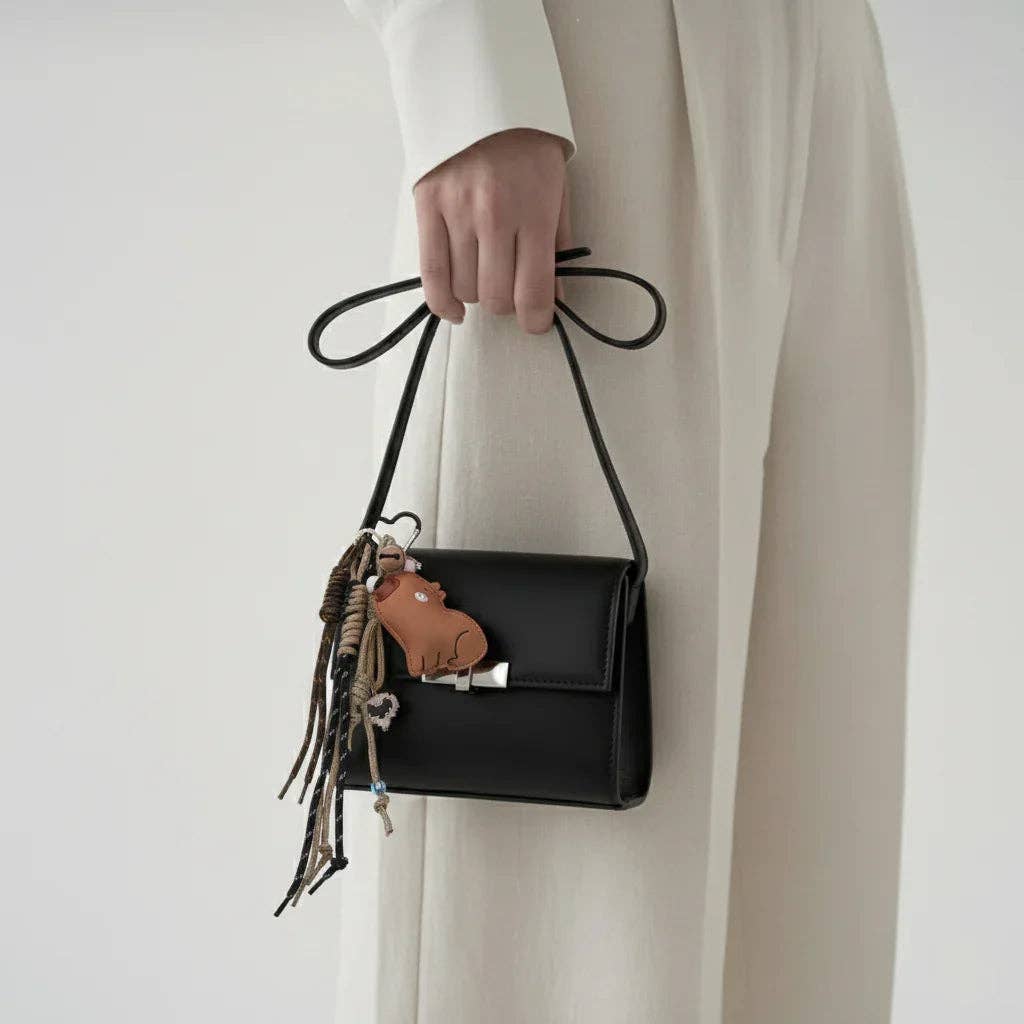 Bag Charm Capybara – Süßer Taschen- & Schlüsselanhänger