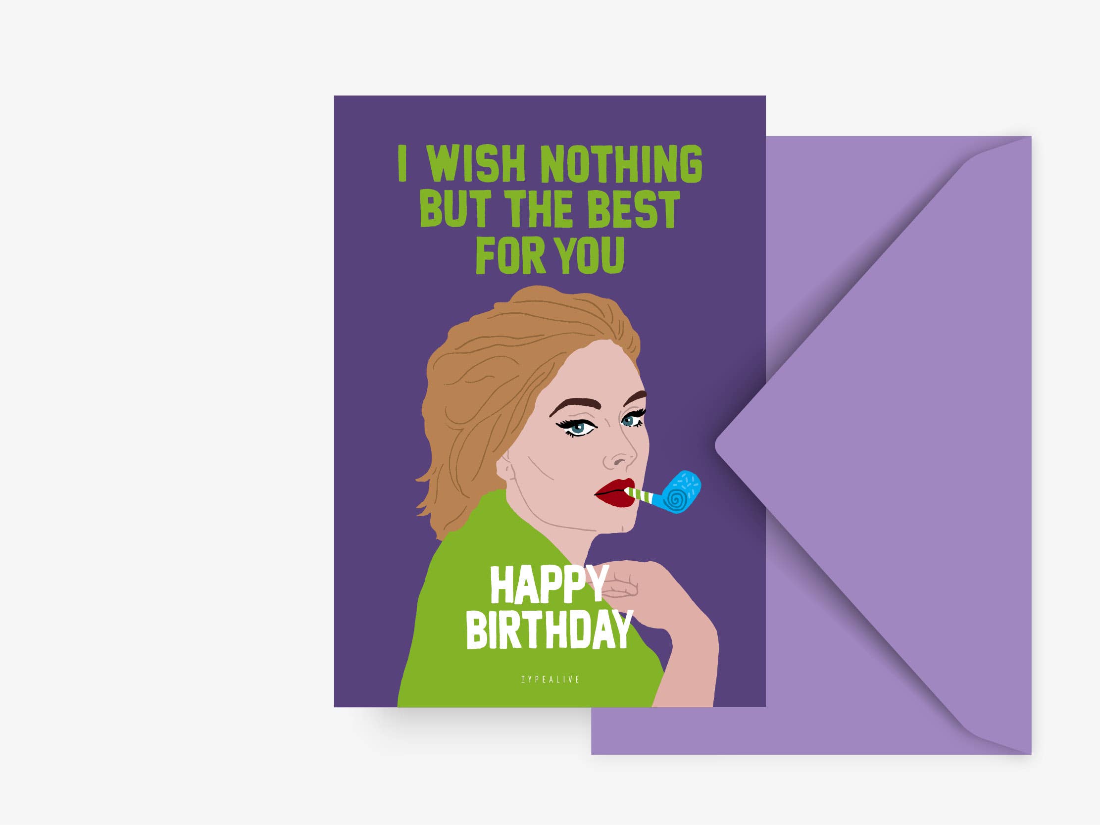 Postkarte / But The Best Birthday