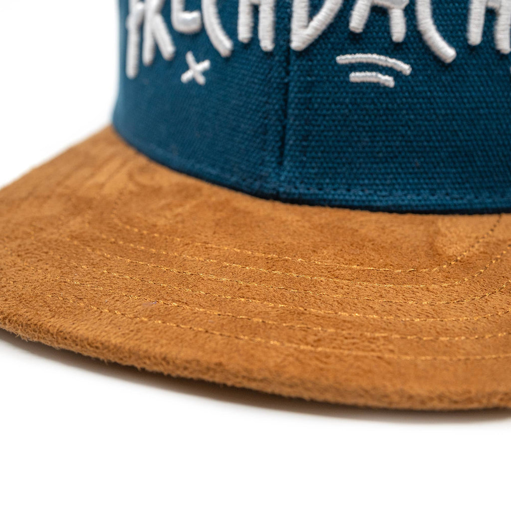 Frechdachs Snapback Cap Kinder - Dunkelblau Canvas (Kids L)