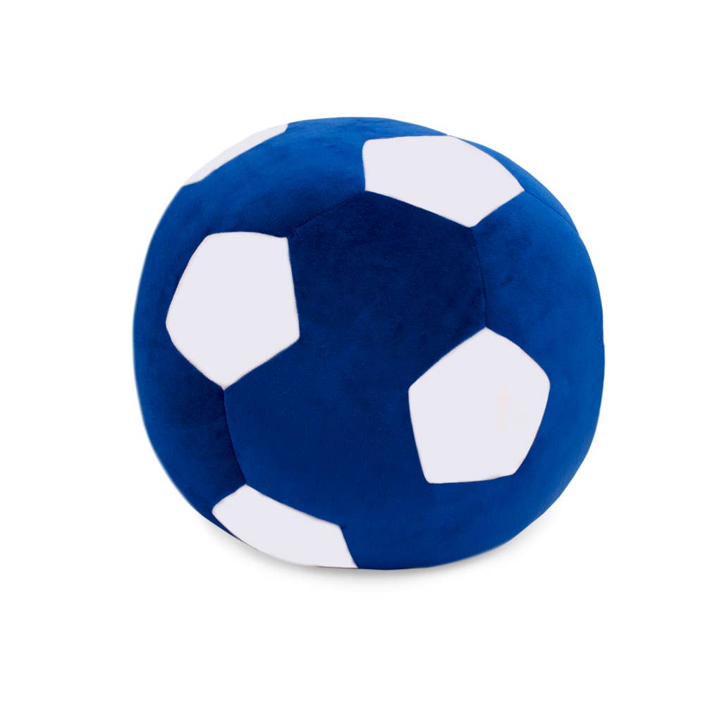Blaues Ball-Babykissen, 30 cm ab 0 Jahren