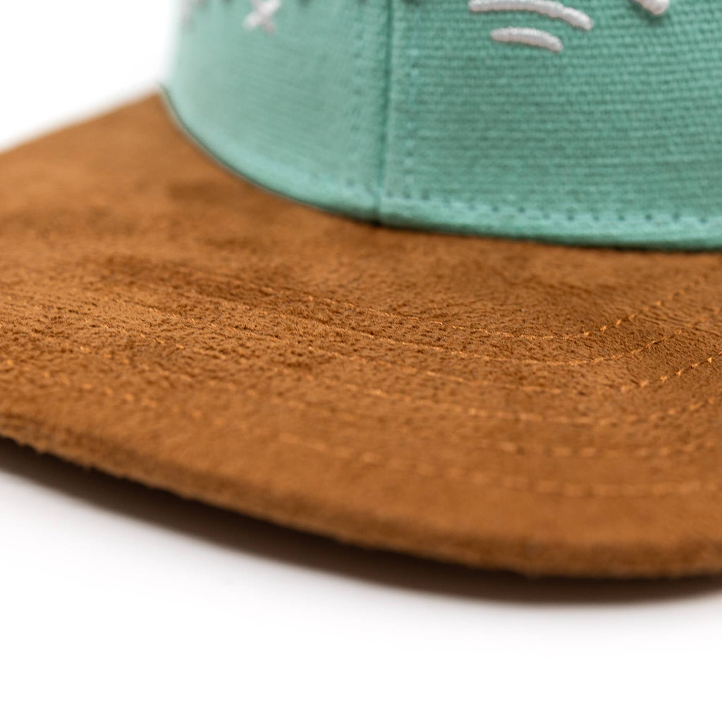 Frechdachs Snapback Cap Kinder - Mint Canvas (Kids L)