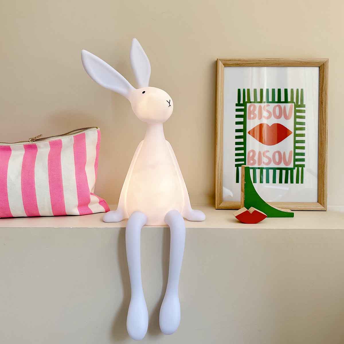 NACHTLICHT - LAMPE JOSEPH DER HASE