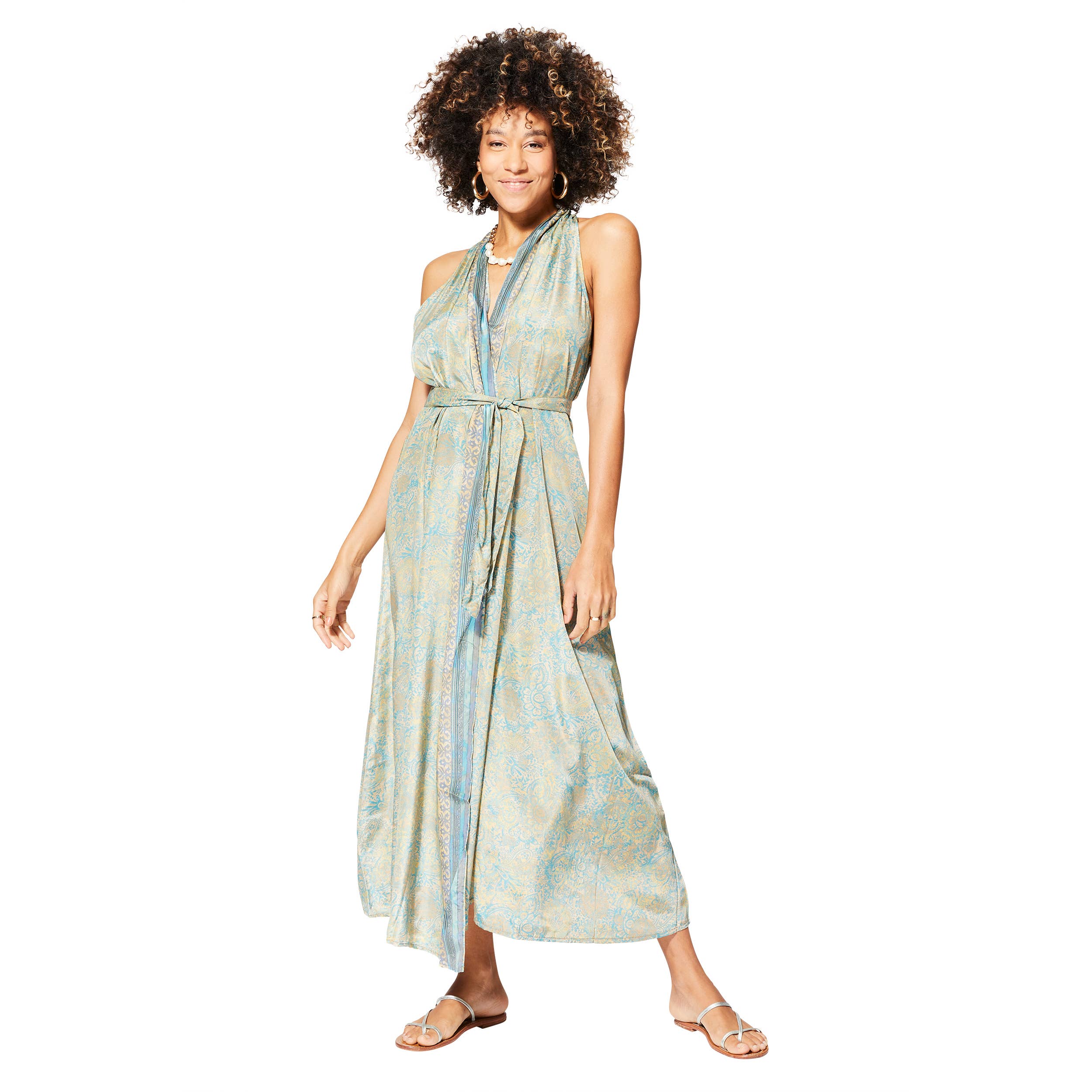 SOMMERKIMONO, LANG, ÄRMELLOS, MCKIM0009C