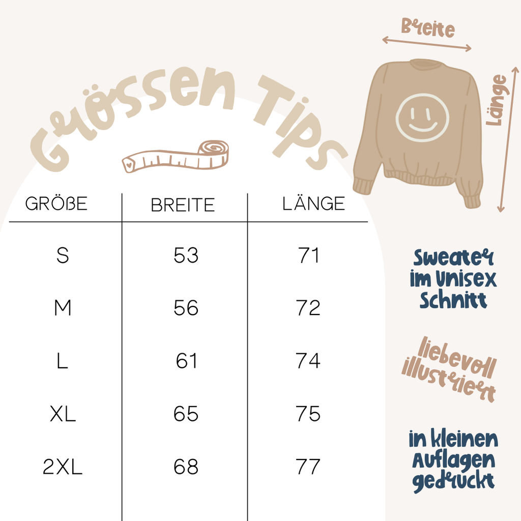 Pullover Herbst Essentials - Cozy Sweater Autumn Kürbisse