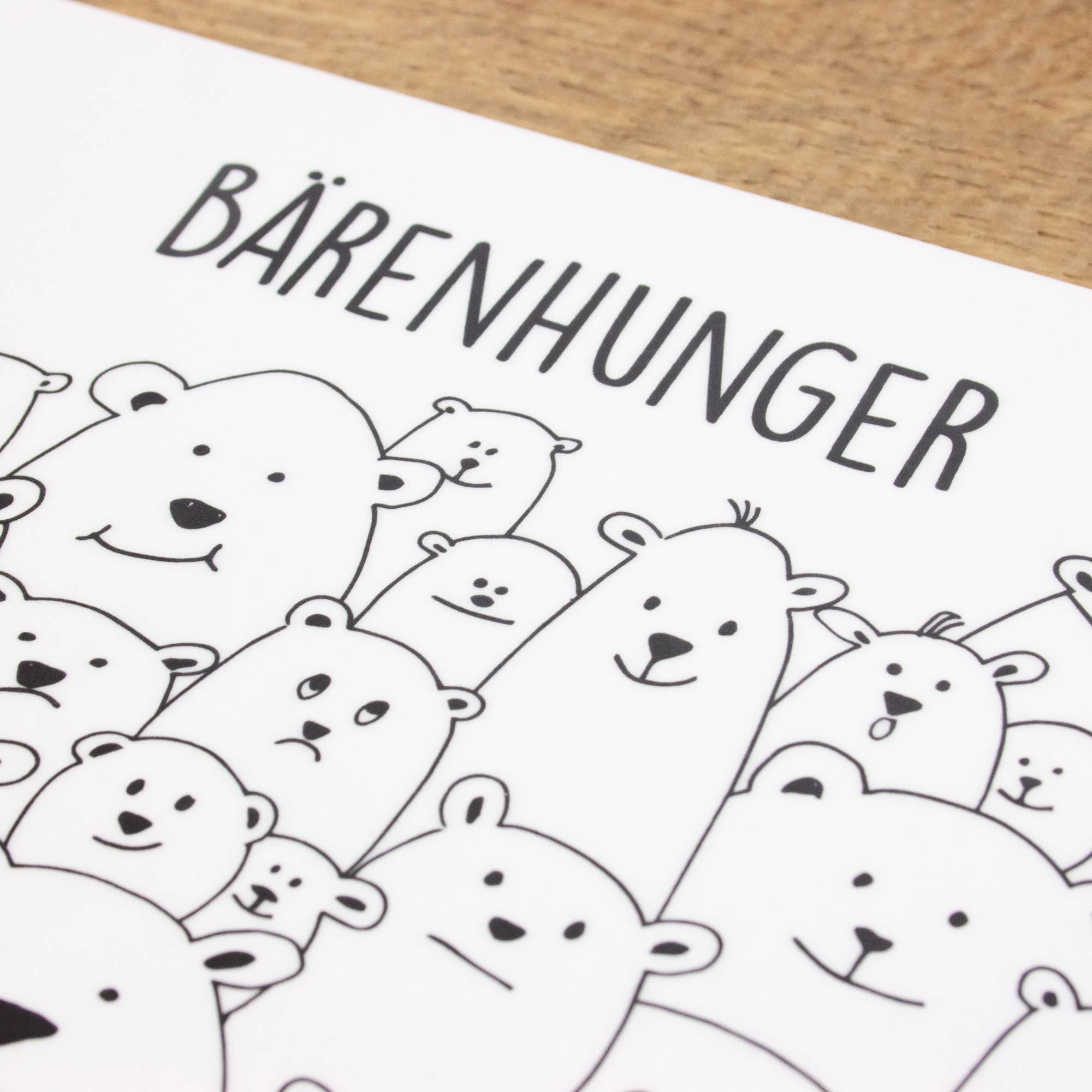 Frühstücksbrettchen Bärenhunger