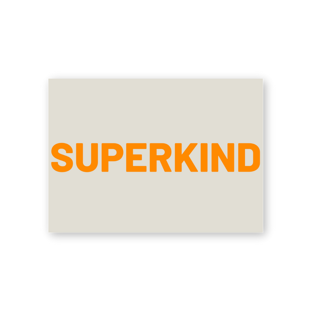 Postkarte „SUPERKIND“ – Glückwunschkarte zur Ermutigung & Anerkennung