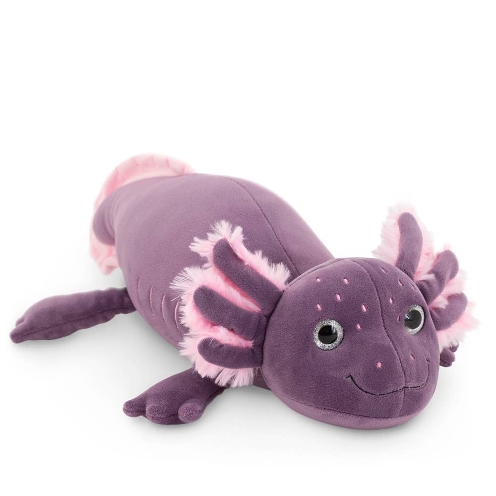 Violetter Axolotl-Plüsch 40 cm