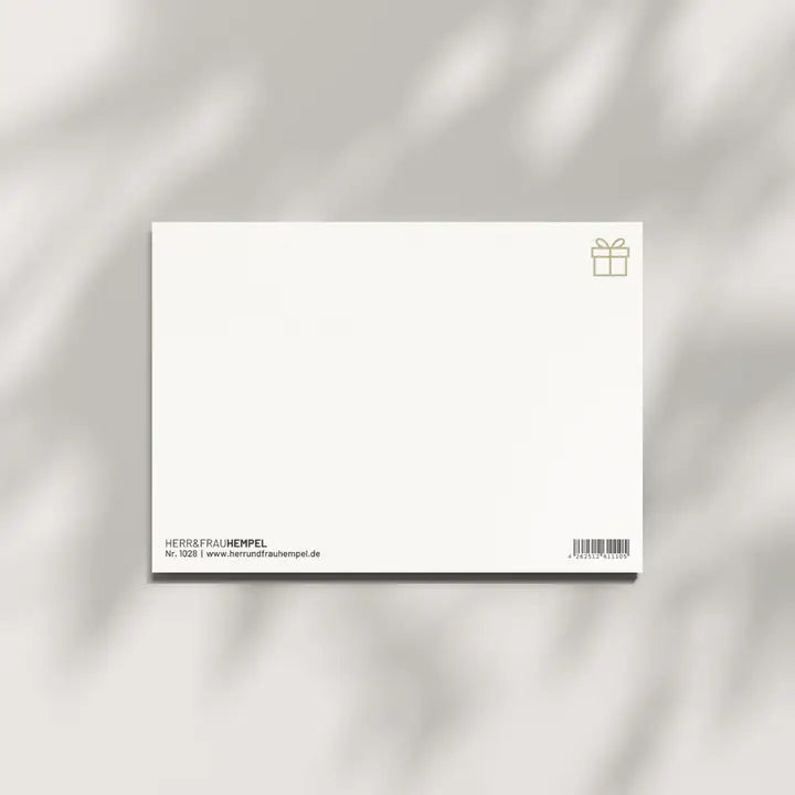 Grußkarte "GUTSCHEIN"