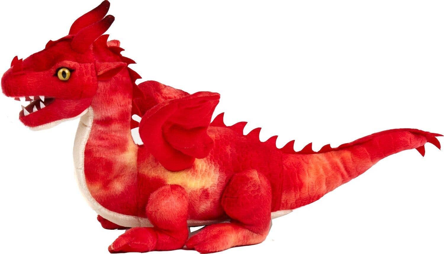 Drache rot - 40 cm (Länge) - Kuschel-/Plüschtier