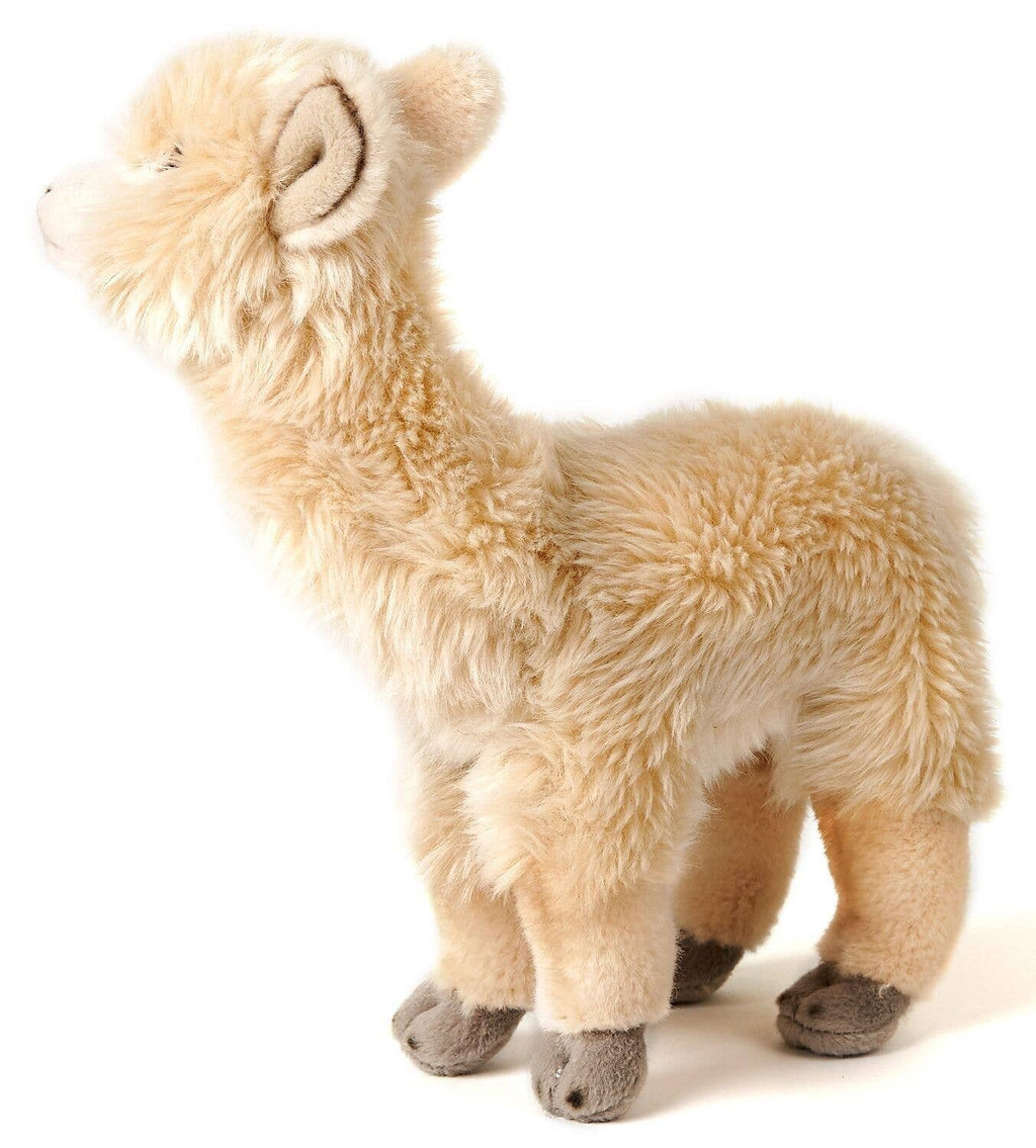Alpaka beige, stehend - 23 cm (Höhe) Kuschel-/Plüschtier