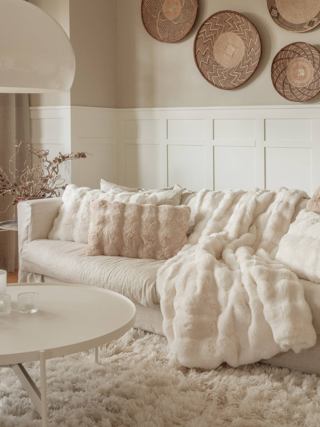 Kissen Misty L - Beige