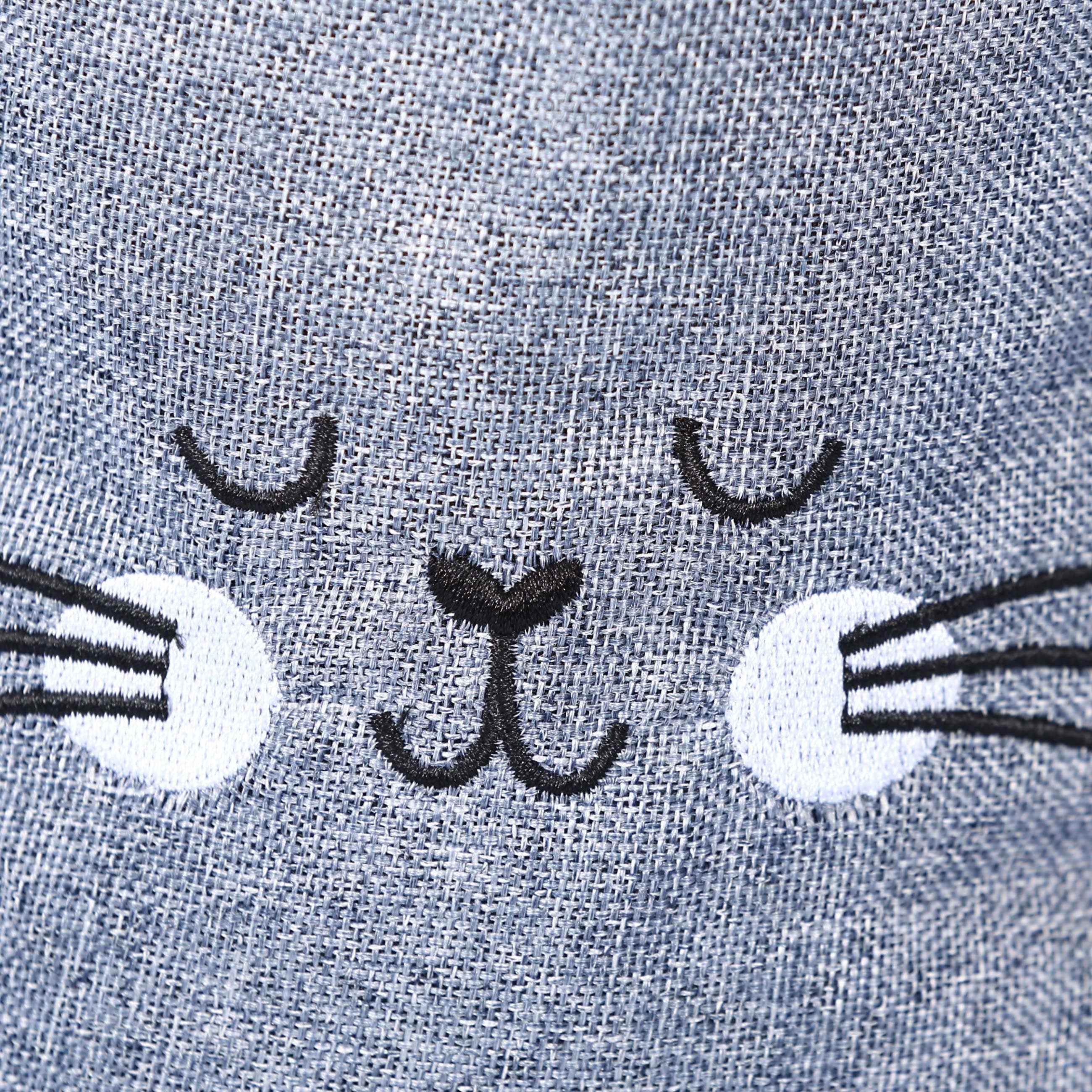 Osternest Stoff Ohren Blau