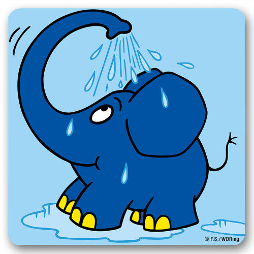 Verschiedene Glas Untersetzer Tweety, Sylvester, Elefant oder Maus