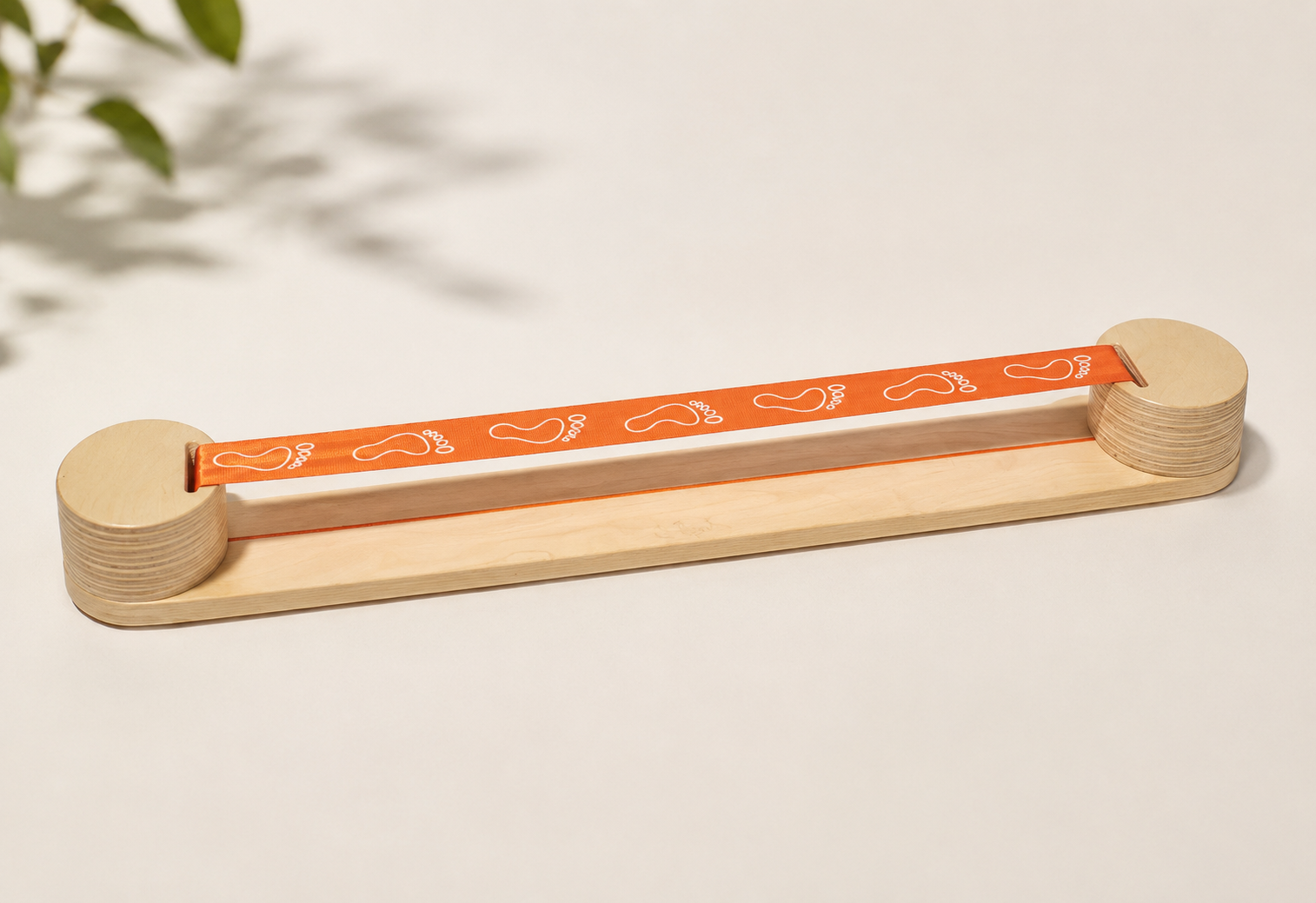 Slackline 'Kari' Pinolino – Birkenholz Balancierboard 115 cm für Kinder ab 3 Jahren