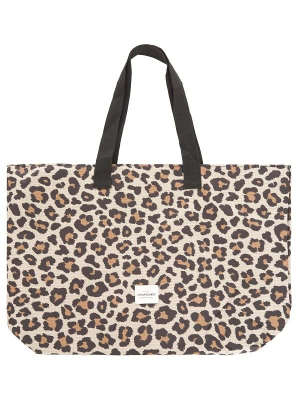 XXL Shopper Leo Print von zwillingsherz