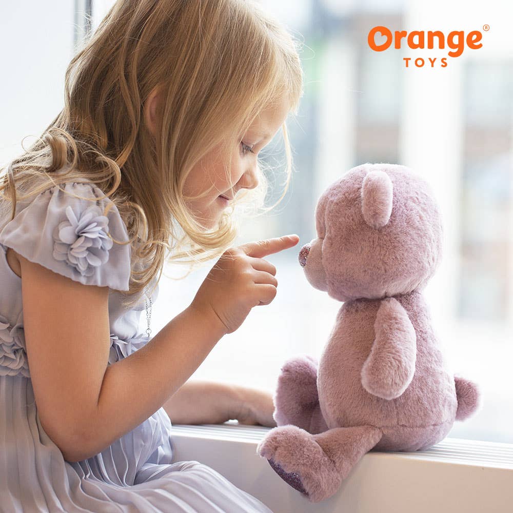 Fluffy The Pink Bear aus Plüsch, 22 cm, ab 0 Jahren